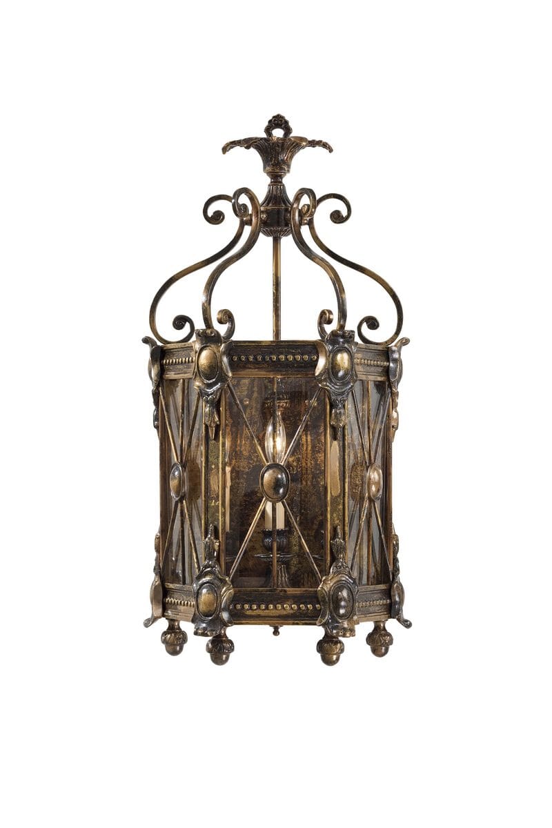 Metropolitan Vintage 3-Lt Wall Sconce in Bronze Oxide