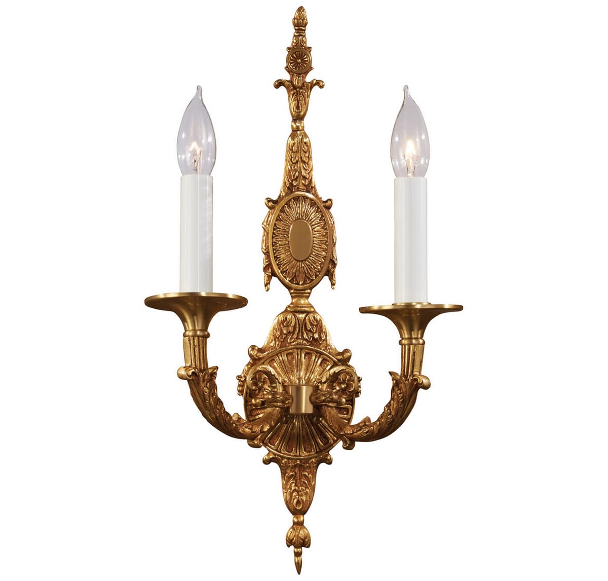 Metropolitan Metropolitan 12.25" 2-Light Wall Sconce in French Gold