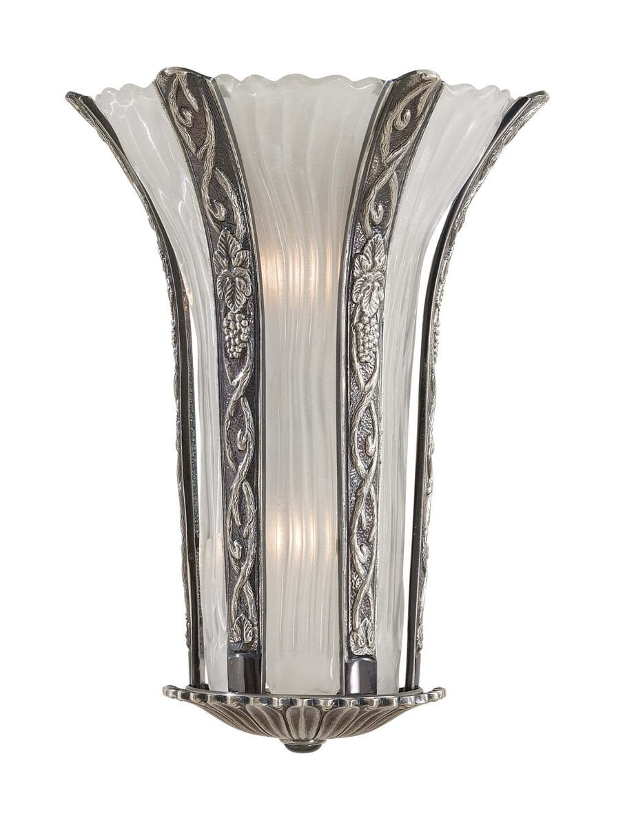 Metropolitan 2-Light Wall Sconce in Platinum