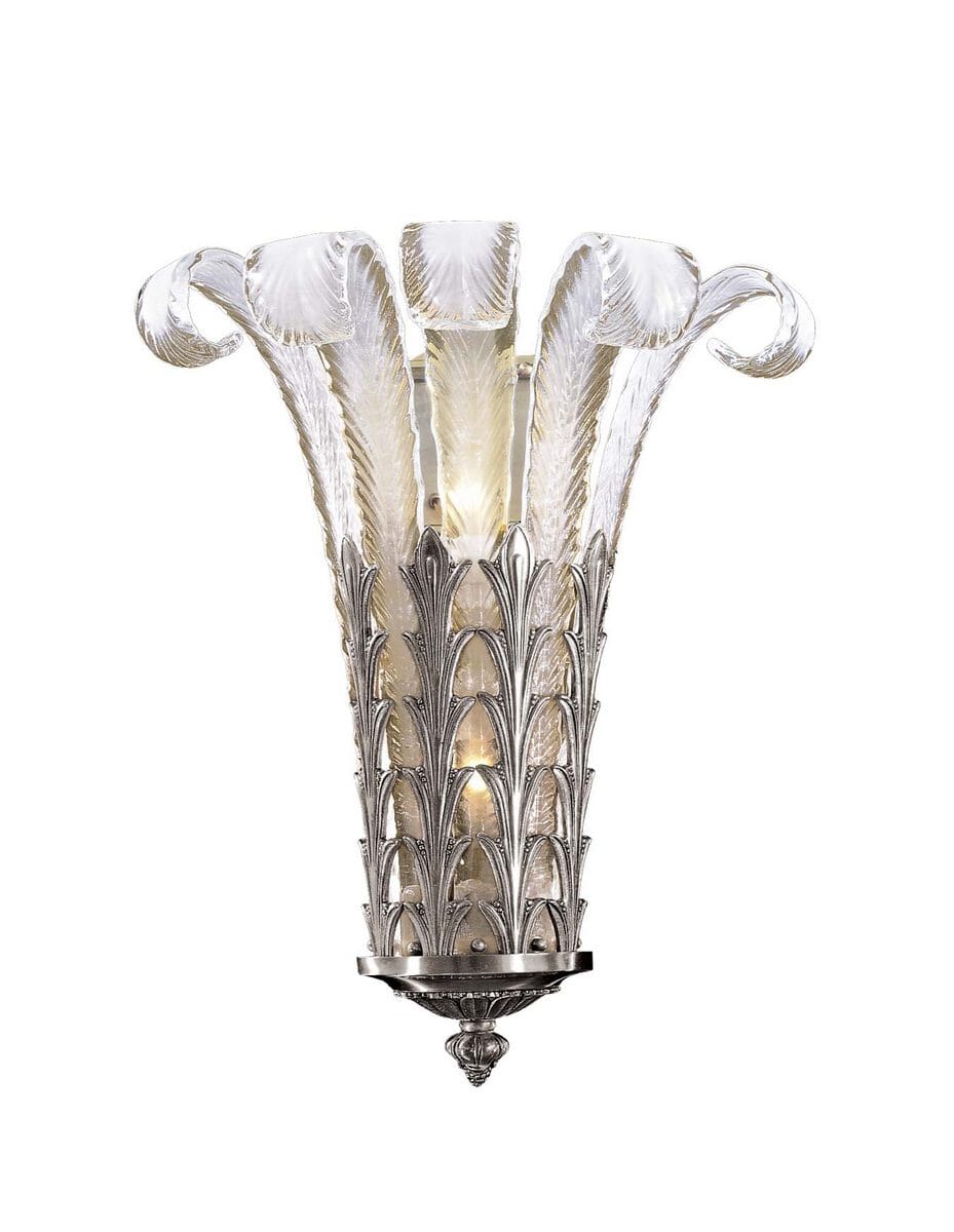 Metropolitan Bathroom Vanity Light 2-Light Sconce in Platinum