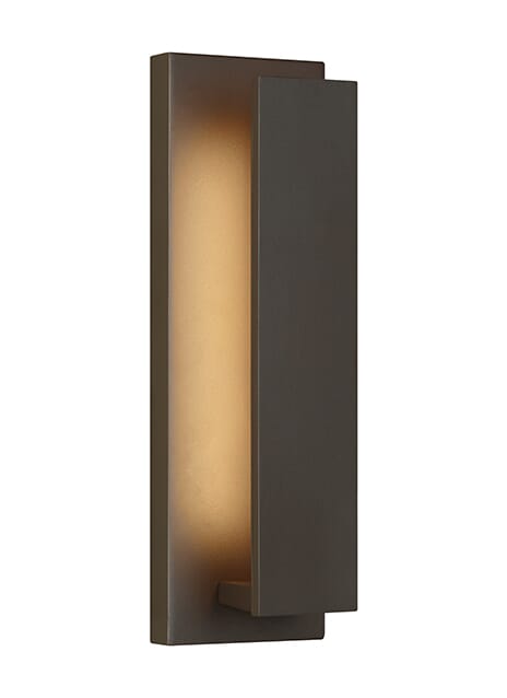 Tech Nate 3000K LED 17" Outdoor Wall Light in Bronze