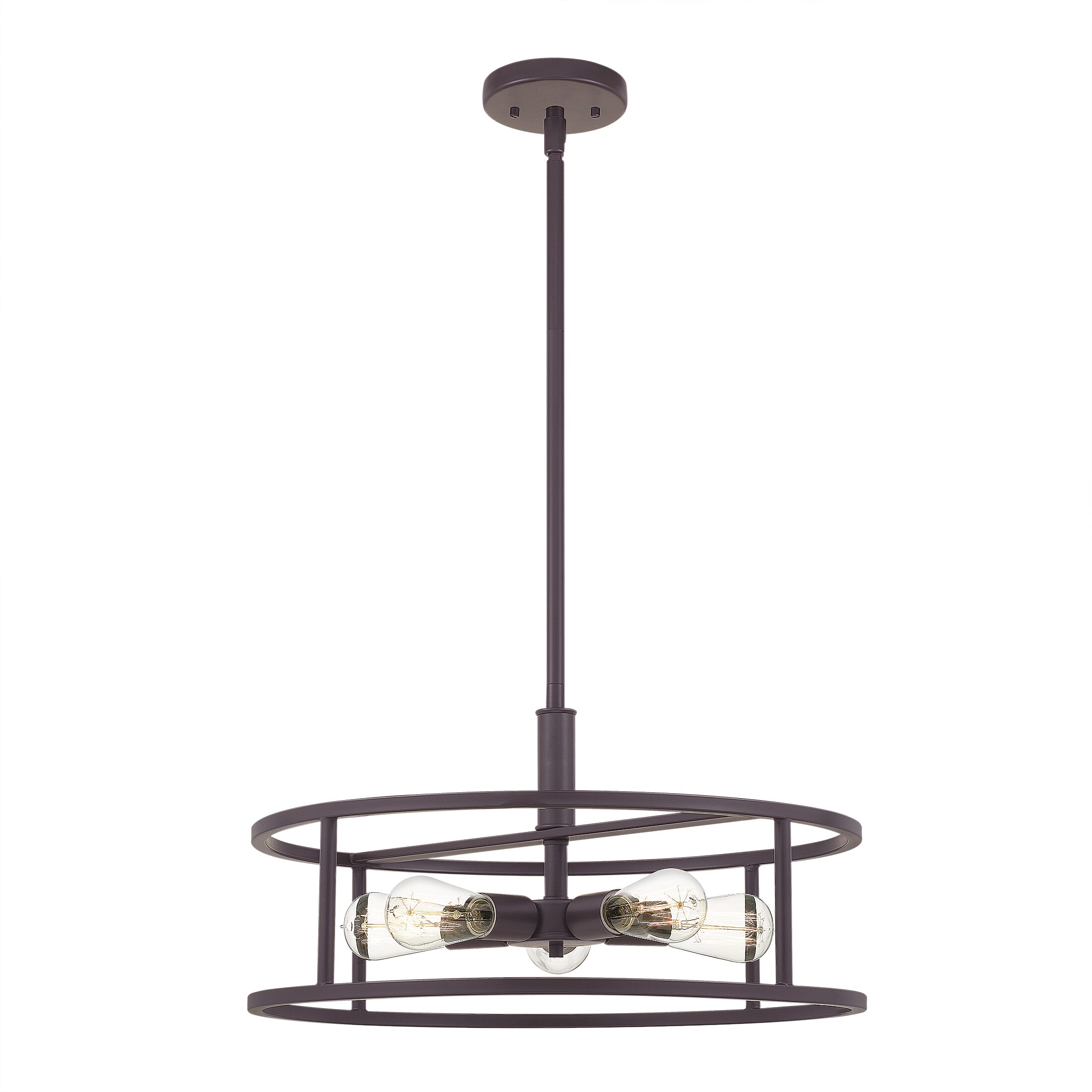 Quoizel New Harbor 5-Light 20" Pendant Light in Western Bronze