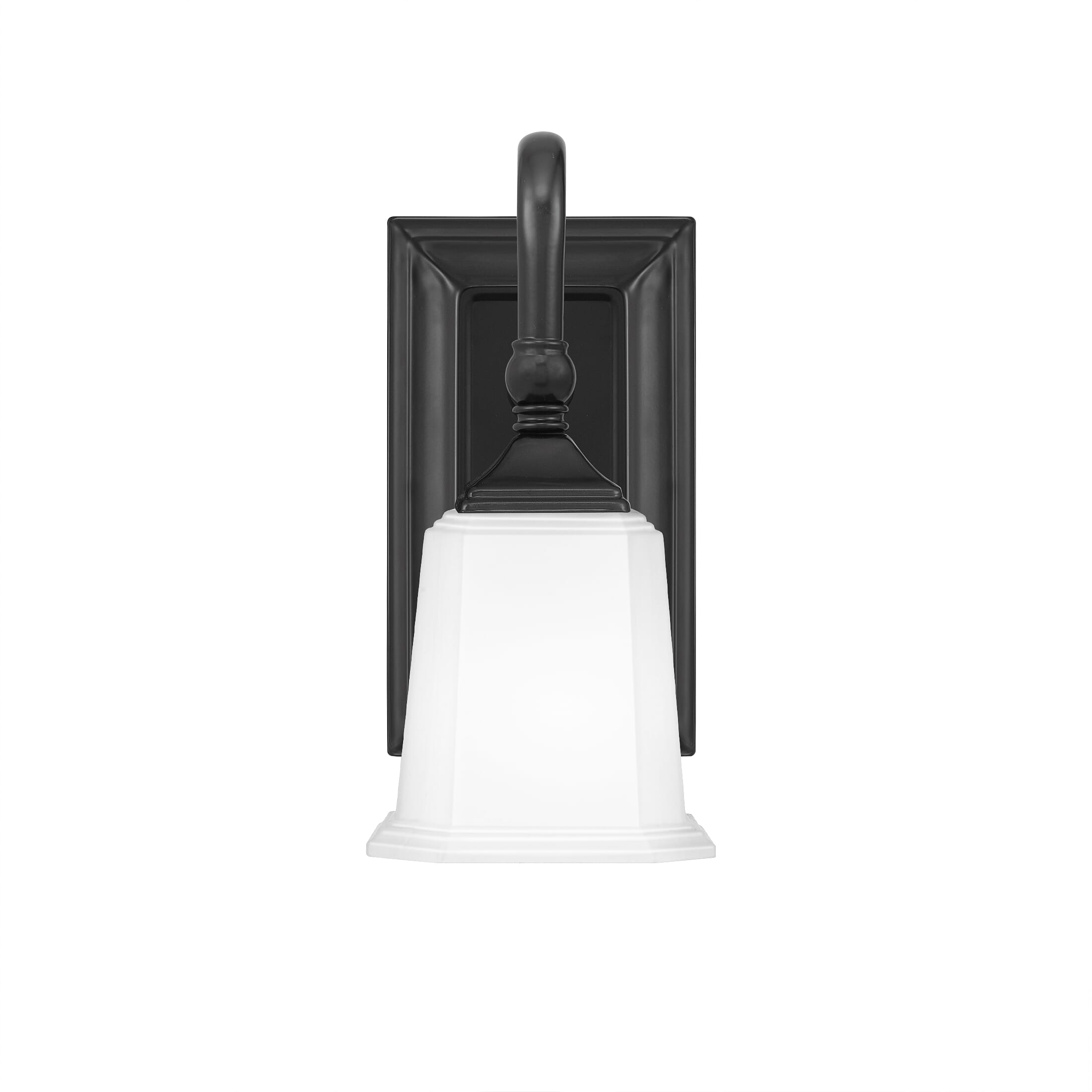 Quoizel Nicholas Bathroom Wall Sconce in Earth Black