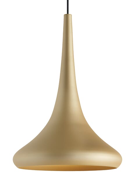 Tech Noema 3000K LED 10" Pendant Light in Gold