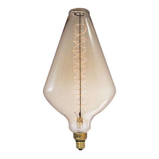 Bulbrite Grand Nostalgic Medium Dimmable Angular Light Bulb in Antique