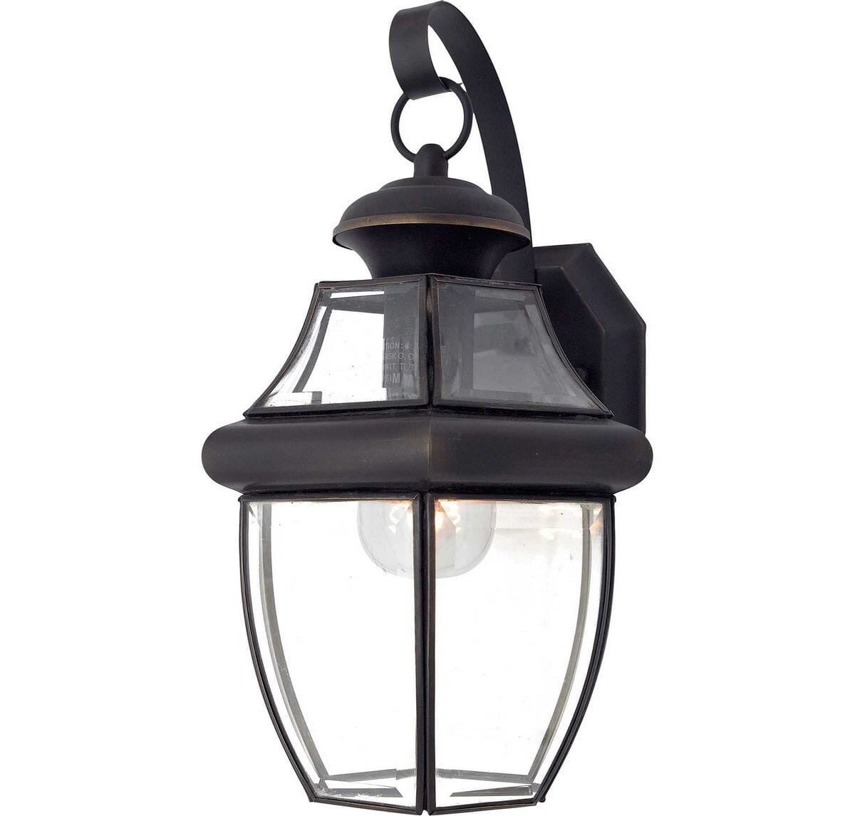 Quoizel Newbury Outdoor Hanging Light in Medici Bronze