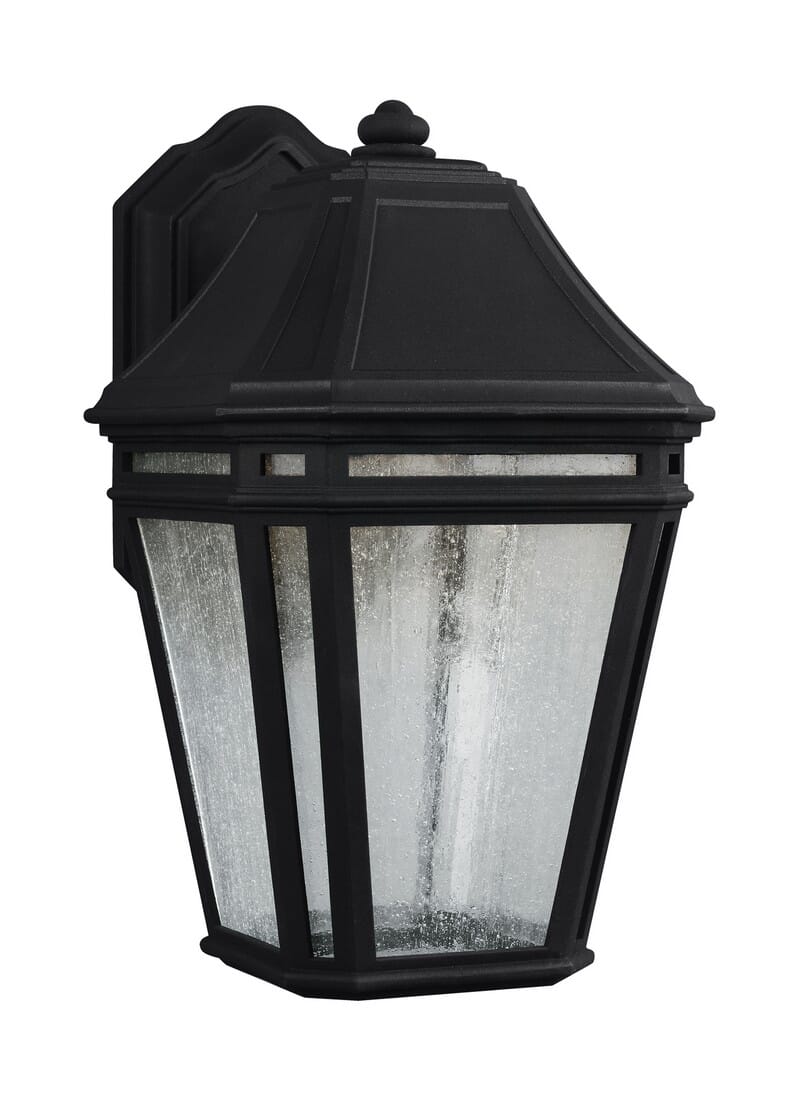 Feiss Londontowne 13.75" LED Outdoor Wall Sconce in Black