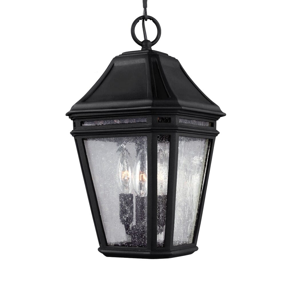 Feiss Londontowne 15" 3-Light Outdoor Hanging Lantern in Black