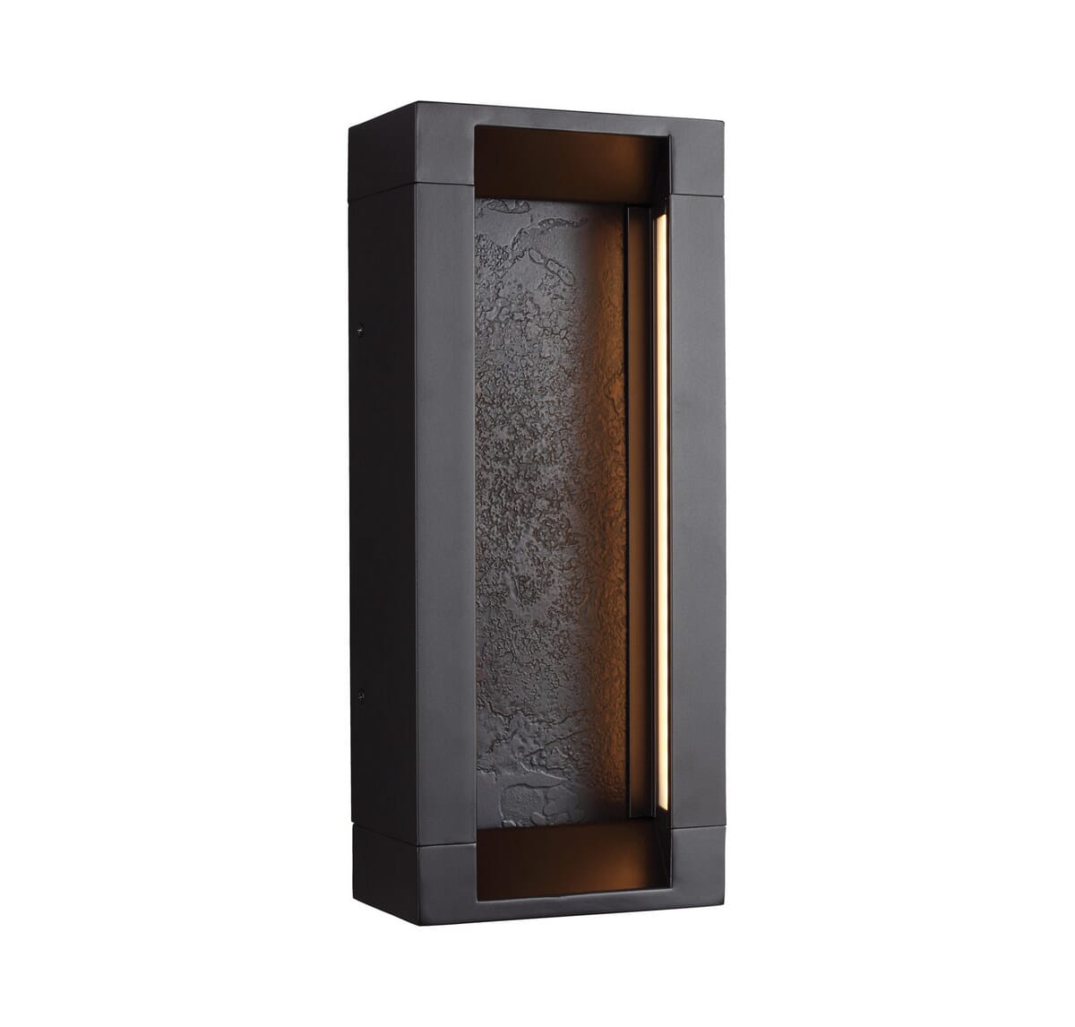 Feiss Mattix 2-Light ADA Outdoor LED Wall in Oil Rubbed Bronze