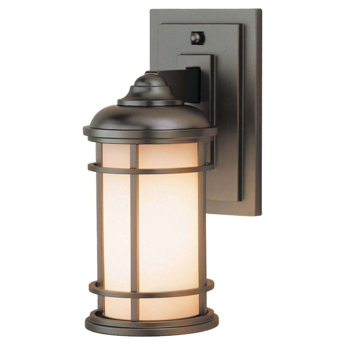 Feiss Lighthouse Wall 5" Mount Lantern in Bronze Finish