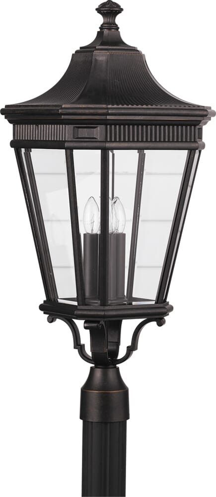 Feiss Cotswold Lane Collection 12" Outdoor Lantern - Bronze