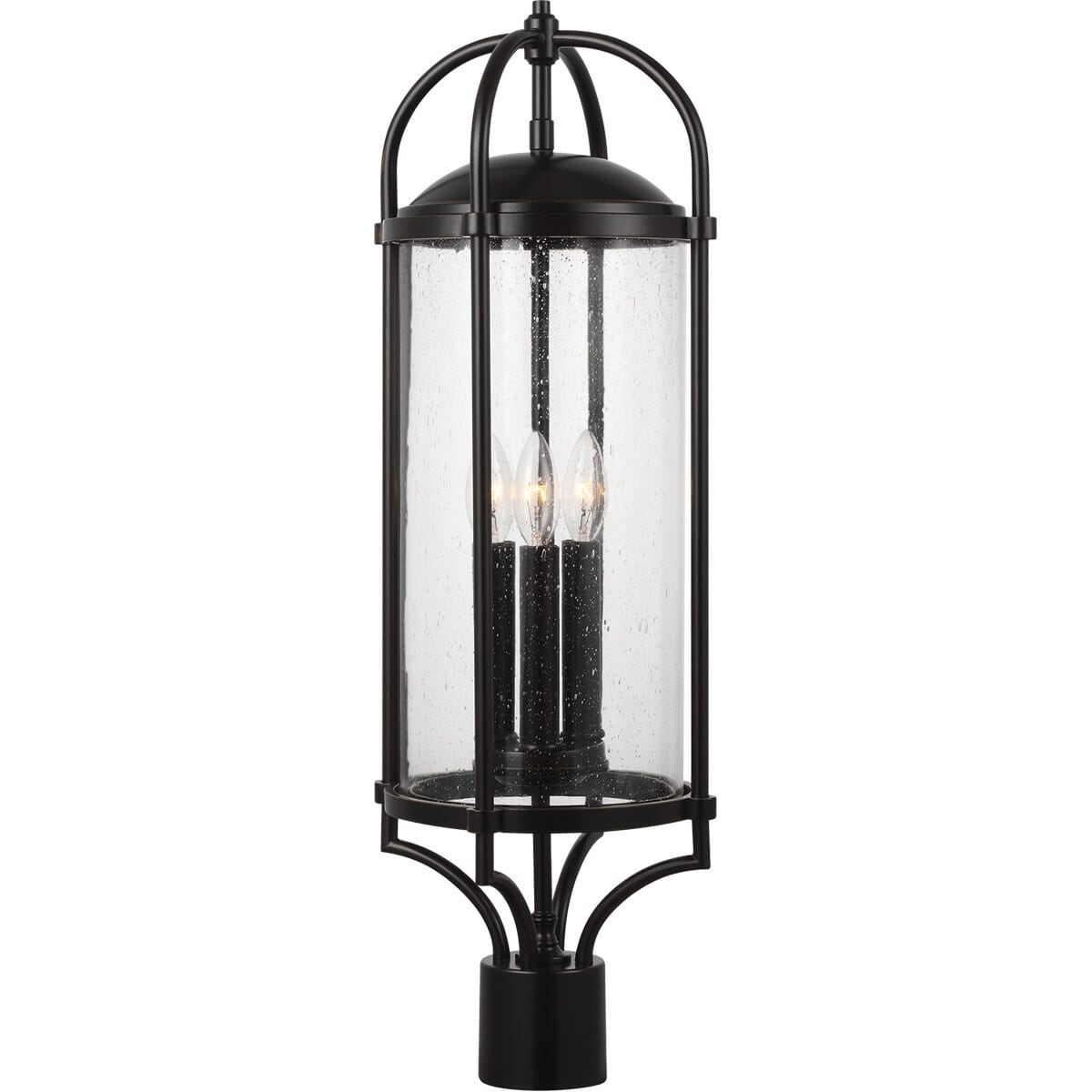 Feiss Dakota 3-Light Post/Pier Lantern in Espresso