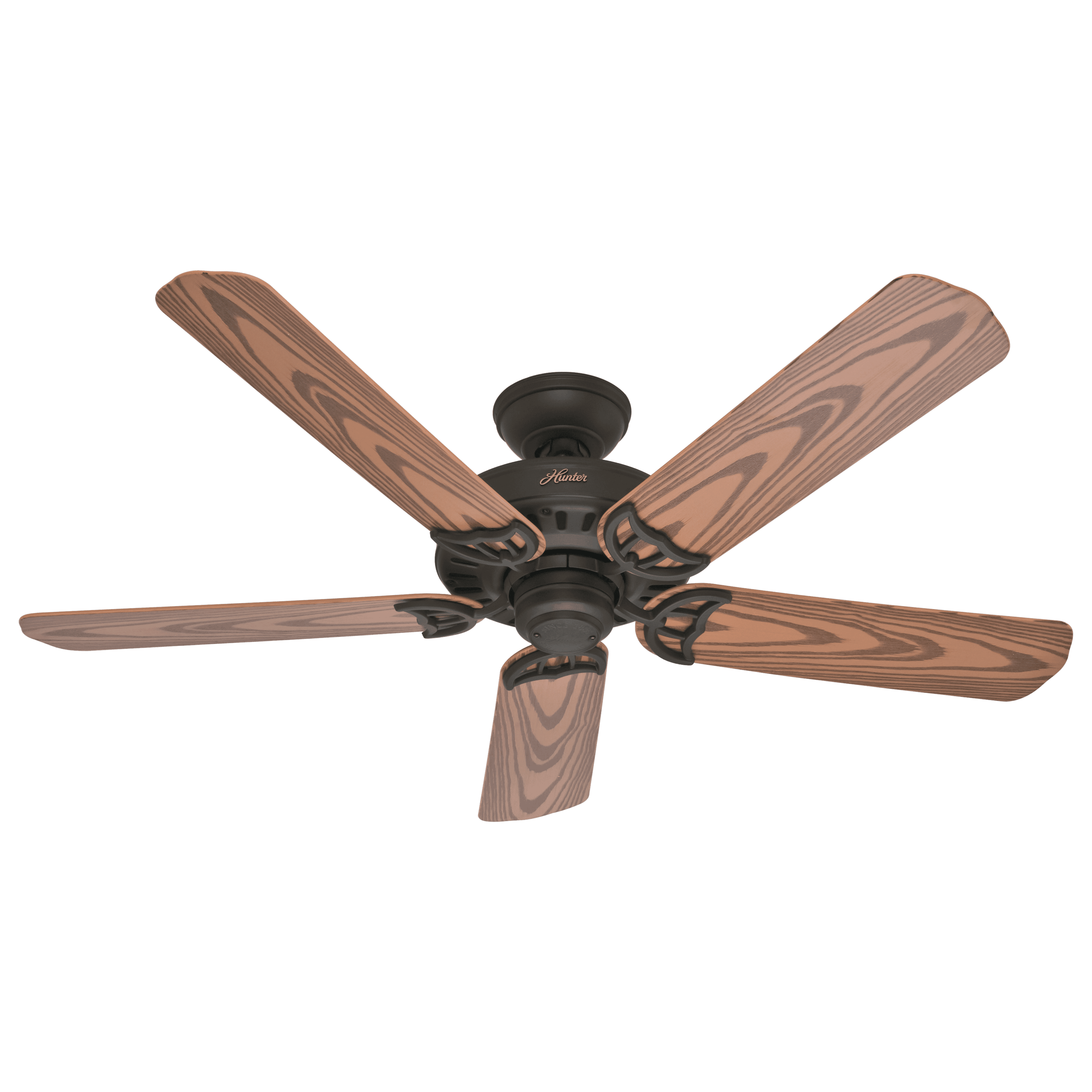 Hunter Bridgeport 52" Indoor/Outdoor Ceiling Fan in New Bronze