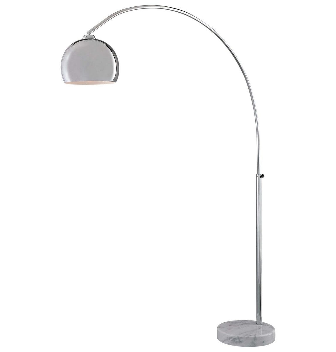 George Kovacs George's Reading Room 75" Floor Lamp in Chrome