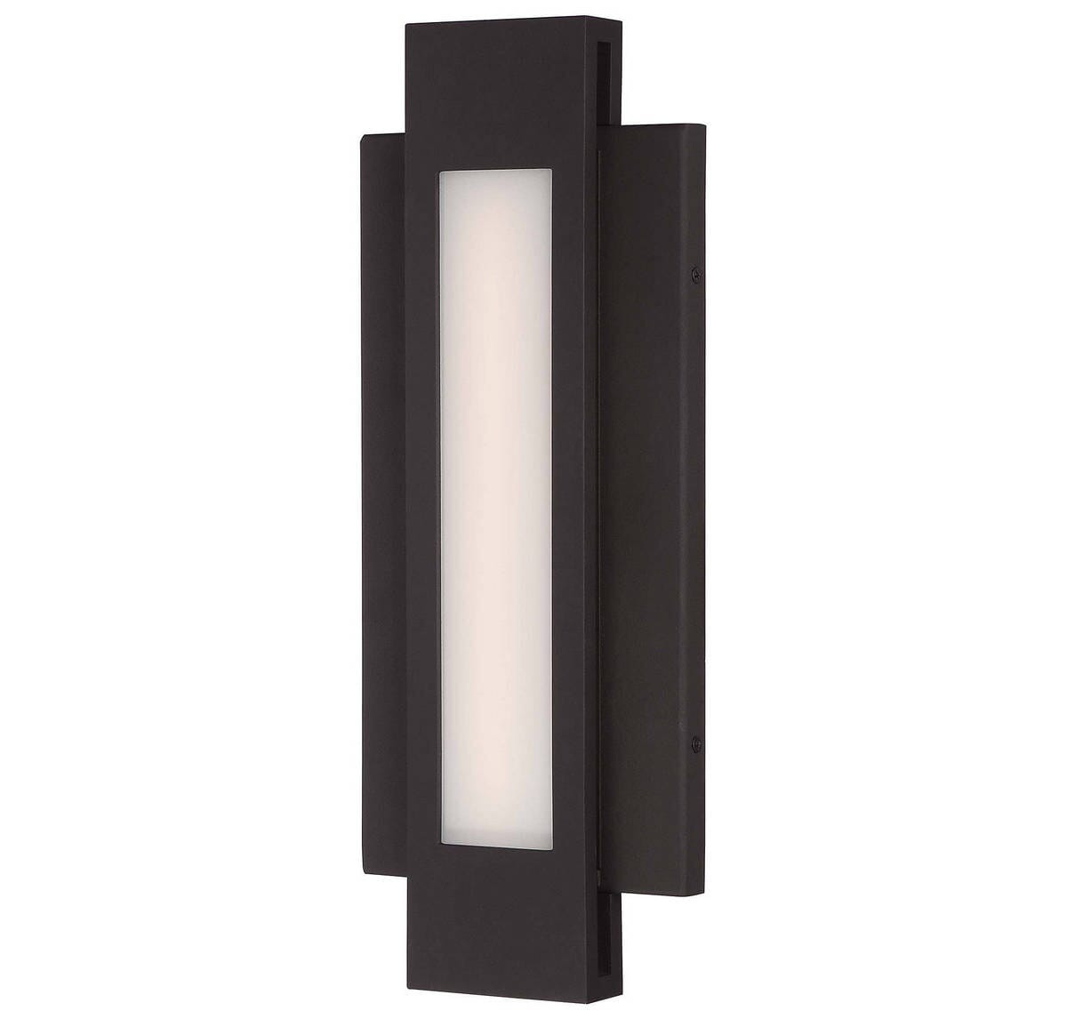 George Kovacs Insert 17" Outdoor Wall Light in Pebble Bronze