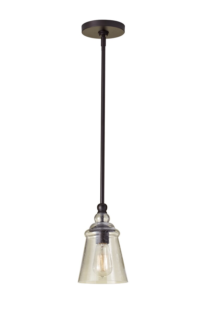 Feiss Urban Renewal Pendant in Oil Rubbed Bronze Finish