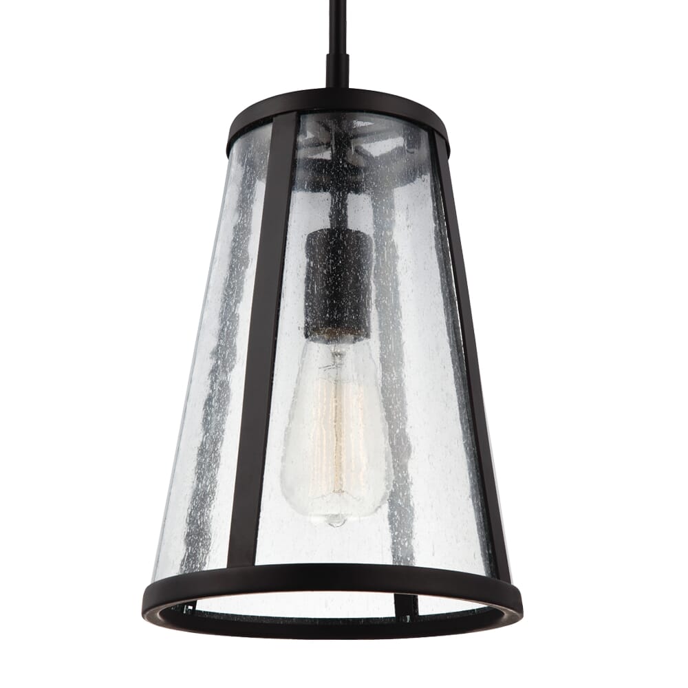 Feiss Harrow 1-Harrow Mini Pendant in Oil Rubbed Bronze