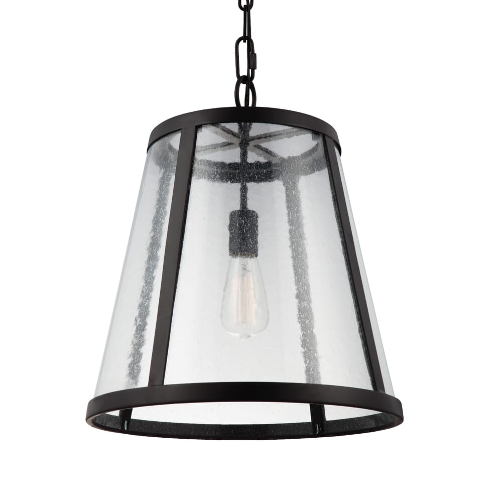 Feiss Harrow 1-Light Pendant in Oil Rubbed Bronze