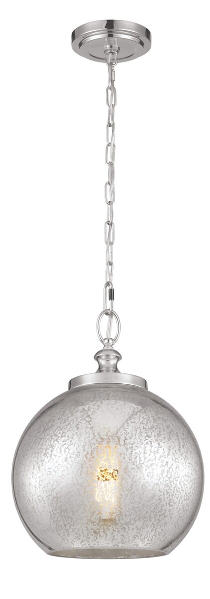 Feiss Tabby Polished Nickel Pendant