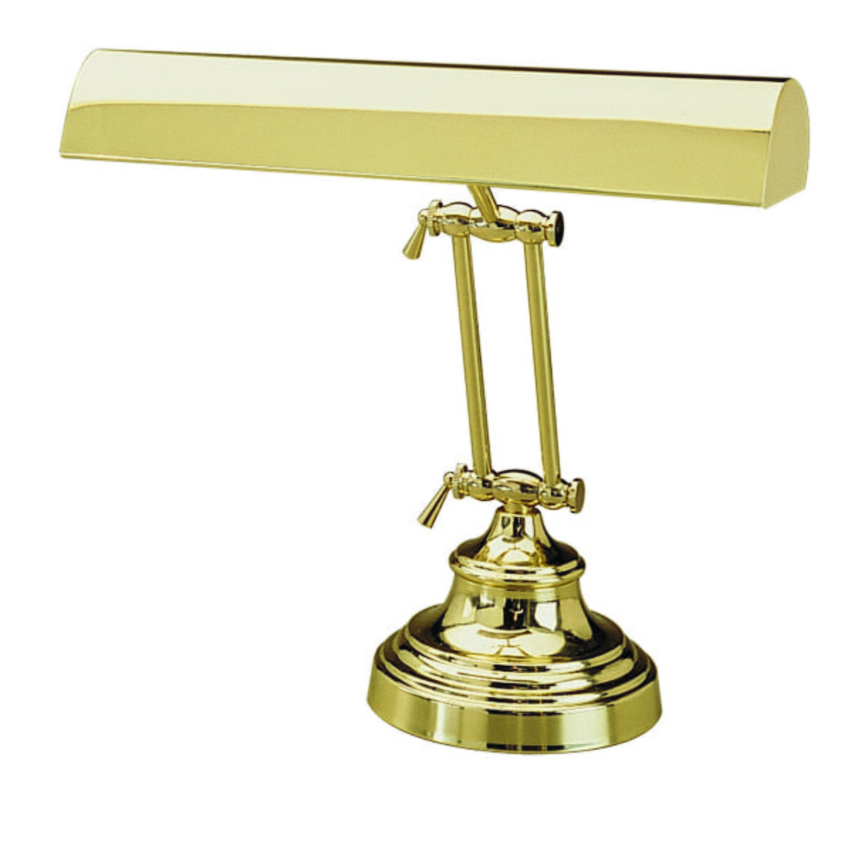 House of Troy 14" Piano Desk Lamp in Polished Brass Finish