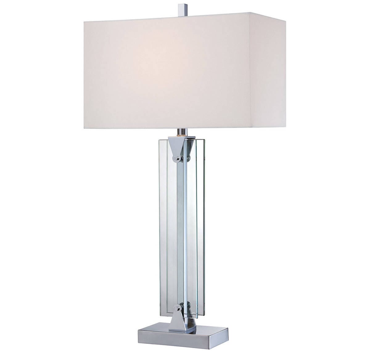 George Kovacs 32" Table Lamp in Chrome