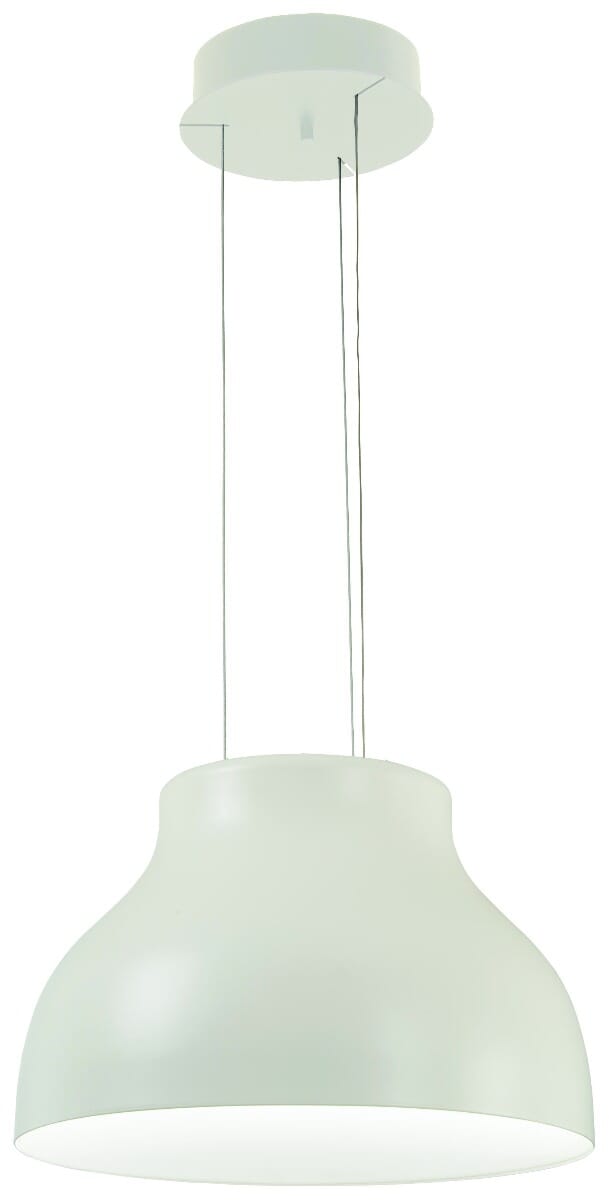 George Kovacs Kettle Up 17" Pendant Light in Matte White