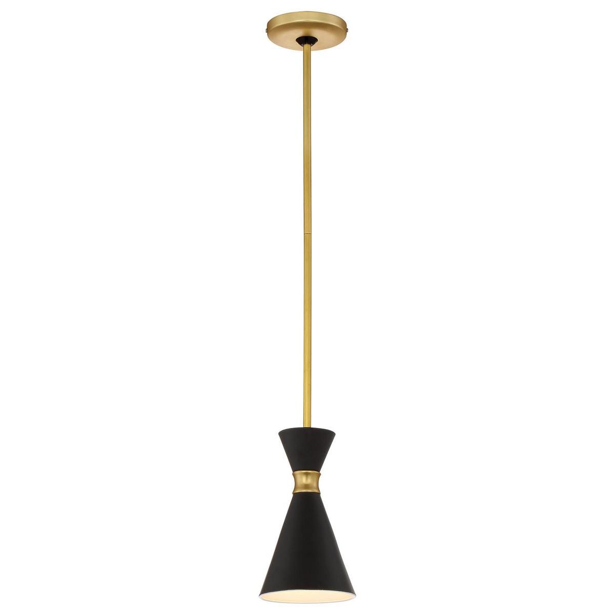 George Kovacs Conic 6" Pendant Light in Honey Gold