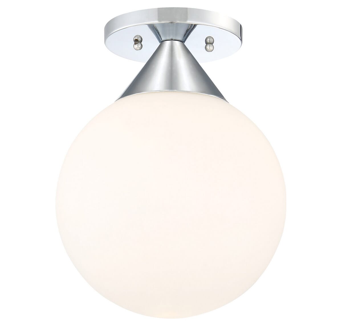 George Kovacs Simple 9" Ceiling Light in Chrome