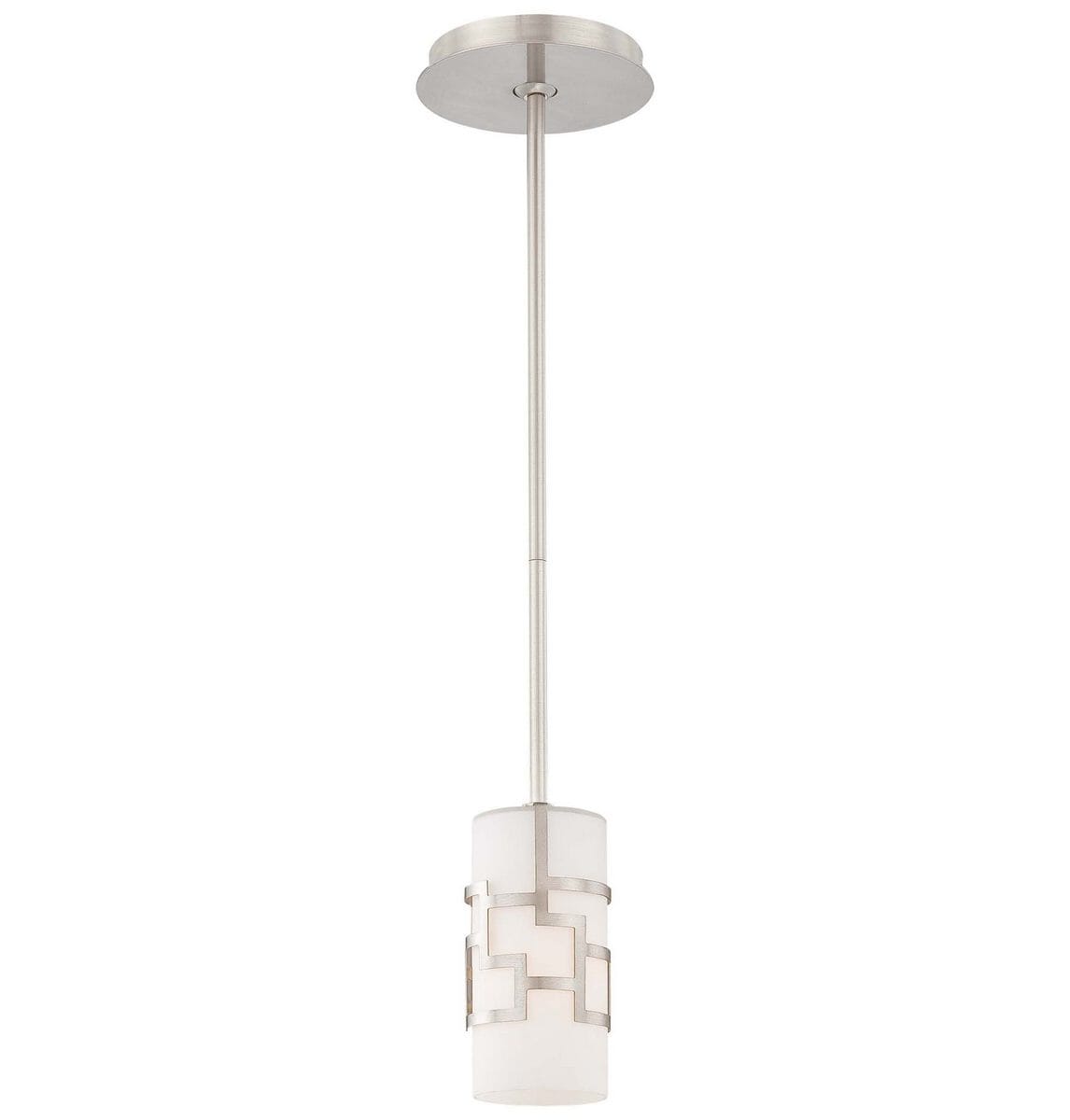 George Kovacs Alecia'S Necklace 4" Pendant Light in Brushed Nickel