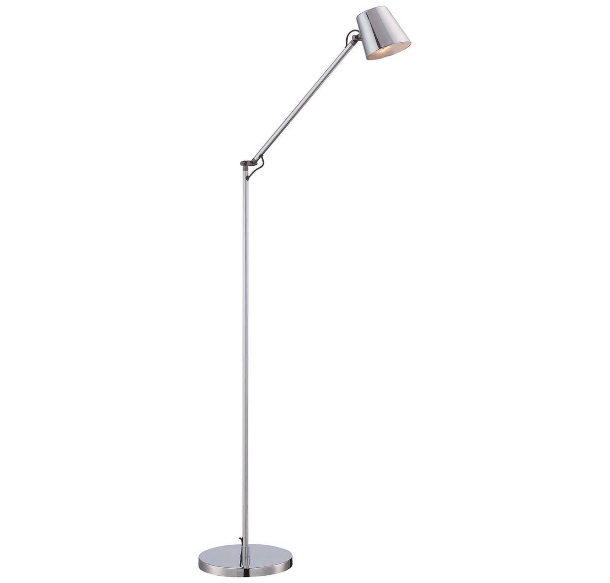 George Kovacs Floor Lamp in Chrome