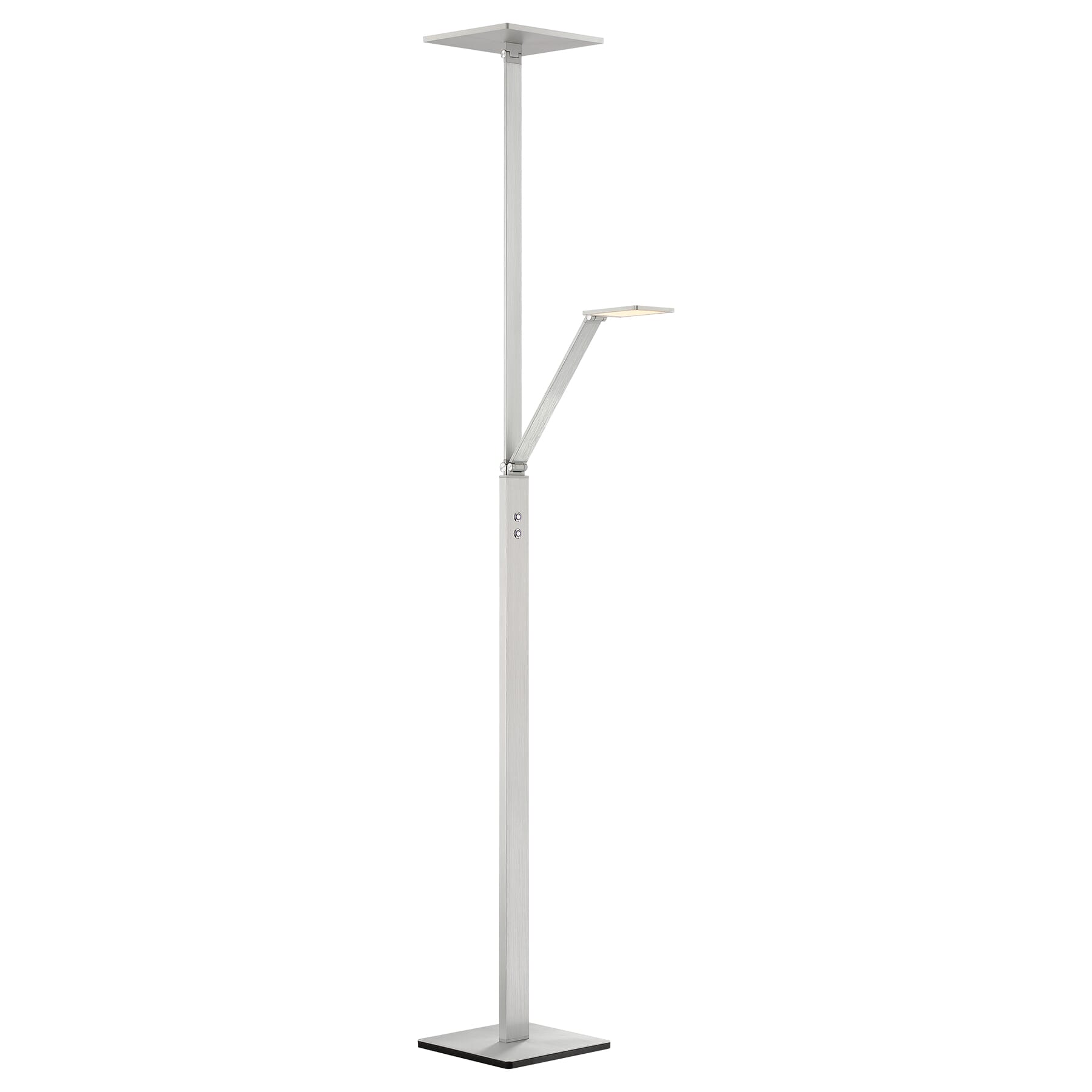 George Kovacs Task Portable 72" Floor Lamp in Chiseled Nickel