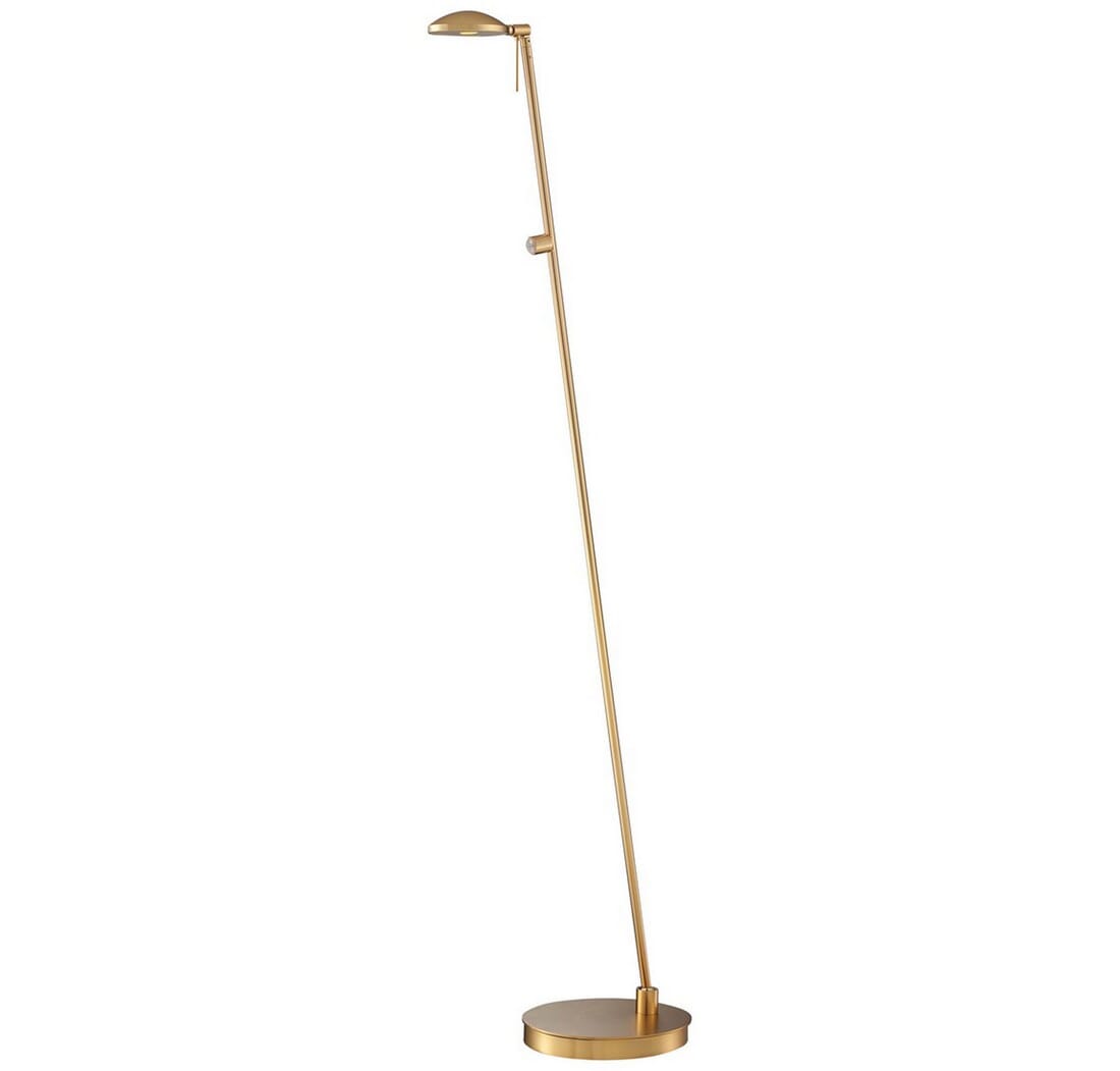 George Kovacs George'S Reading Room 50" Floor Lamp in Honey Gold