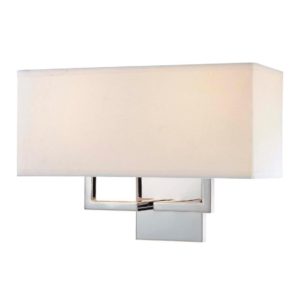 George Kovacs Rectangular Wall Sconce in Chrome