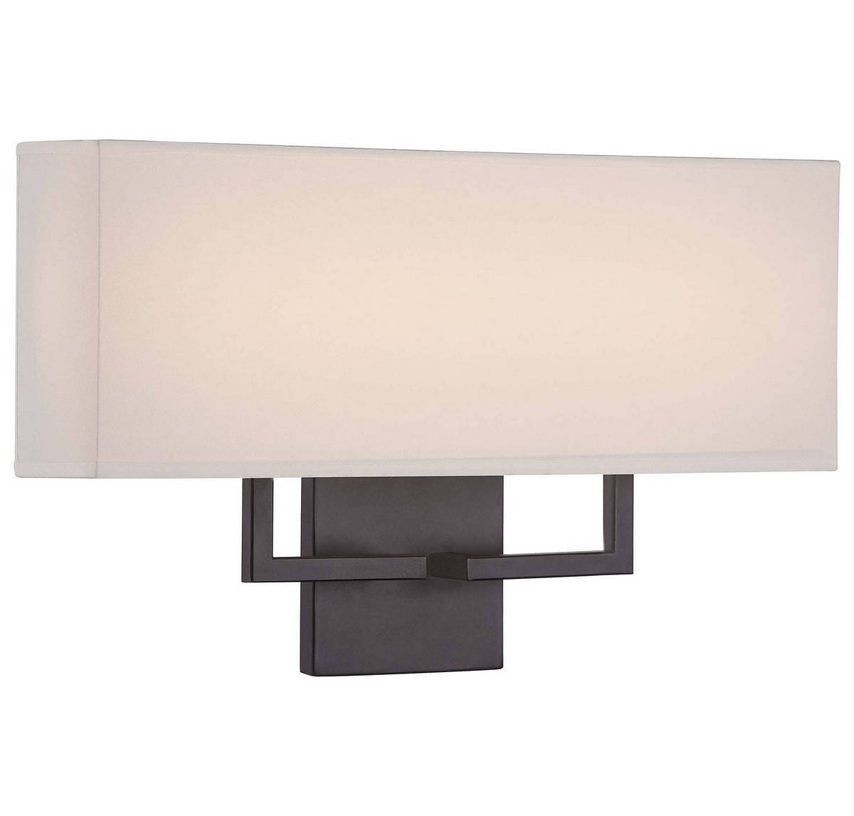 George Kovacs Rectangular LED Wall Sconce in Bronze