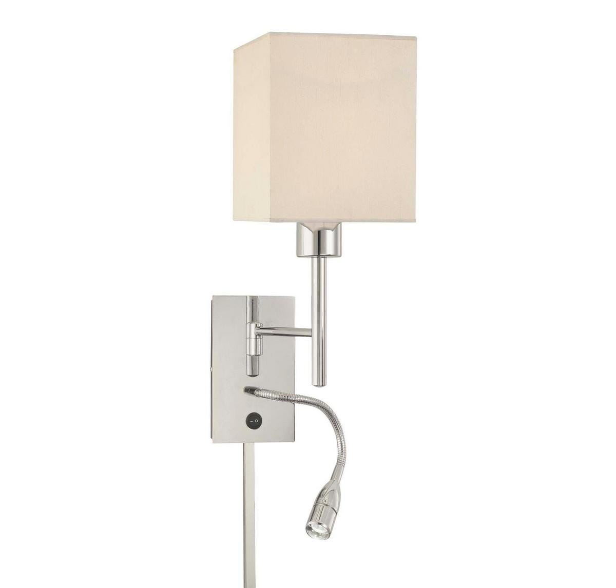 George Kovacs 20" Wall Lamp in Chrome