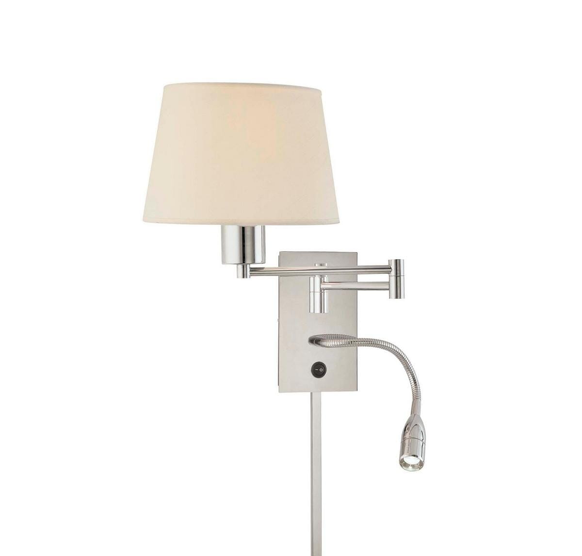 George Kovacs 25" Wall Lamp in Chrome