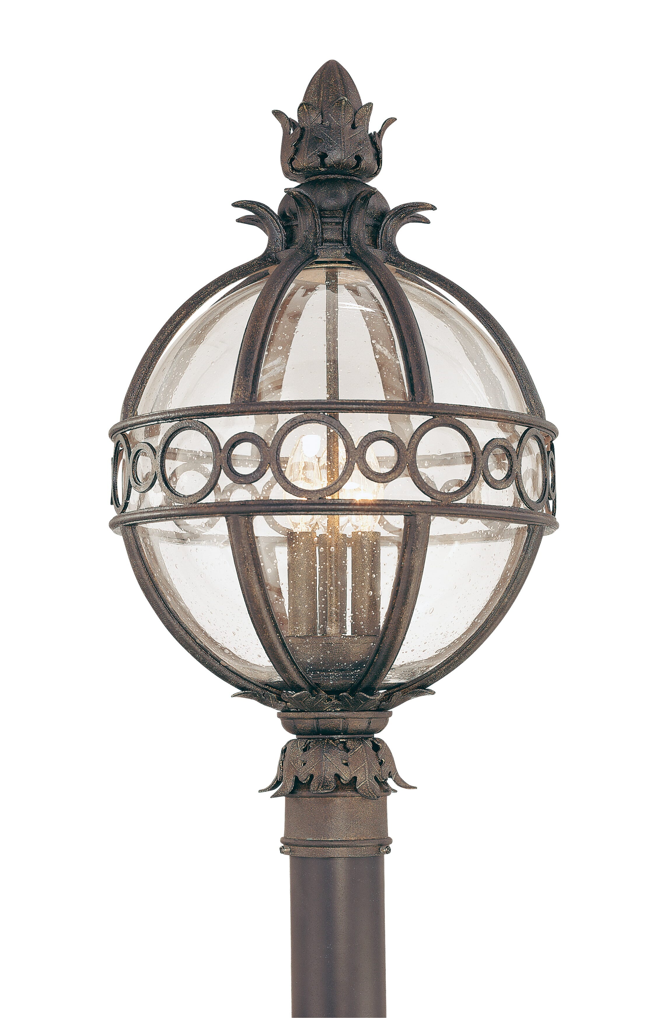 Troy Campanile 3-Light 24" Outdoor Wall Light in Campanile Bronze