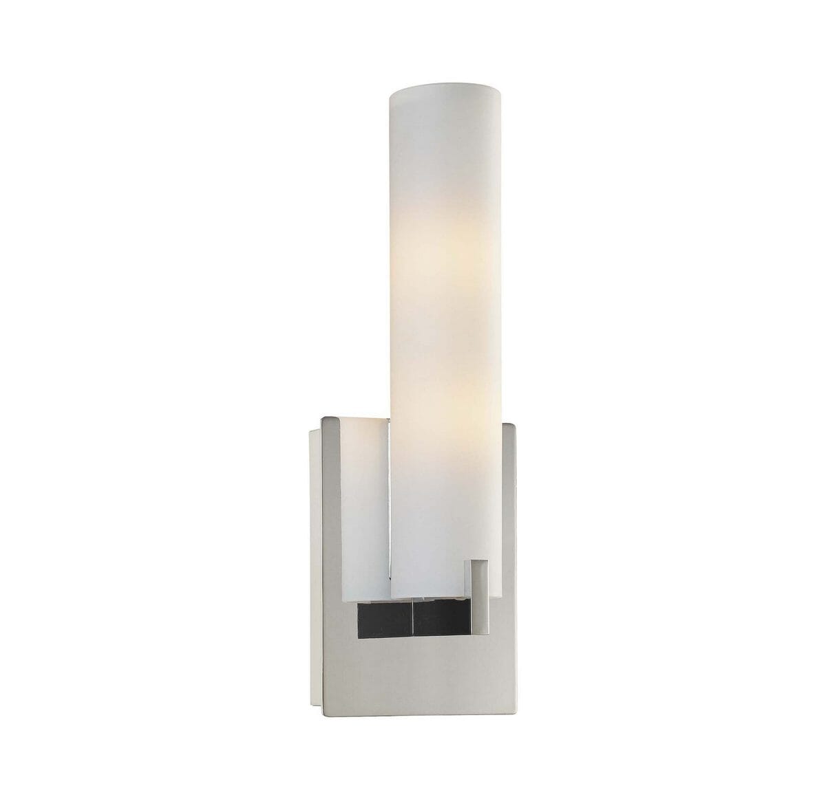 George Kovacs Tube 2-Light Wall Sconce in Chrome