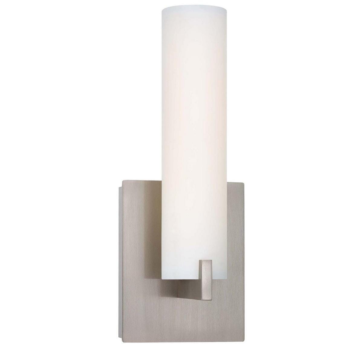 George Kovacs Tube LED Wall Sconce in Brushed Nickel