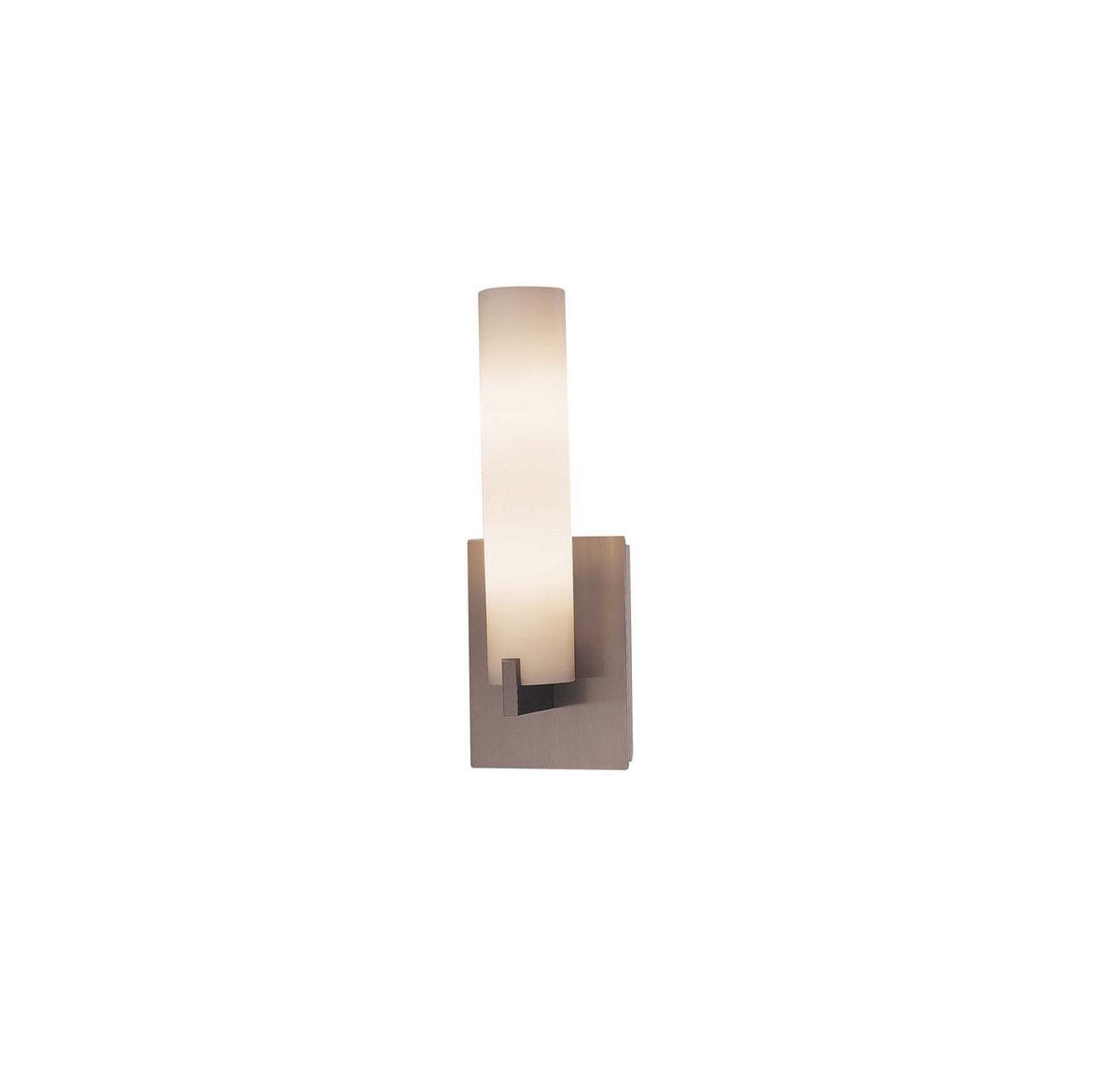 George Kovacs Tube 2-Light Wall Sconce in Brushed Nickel