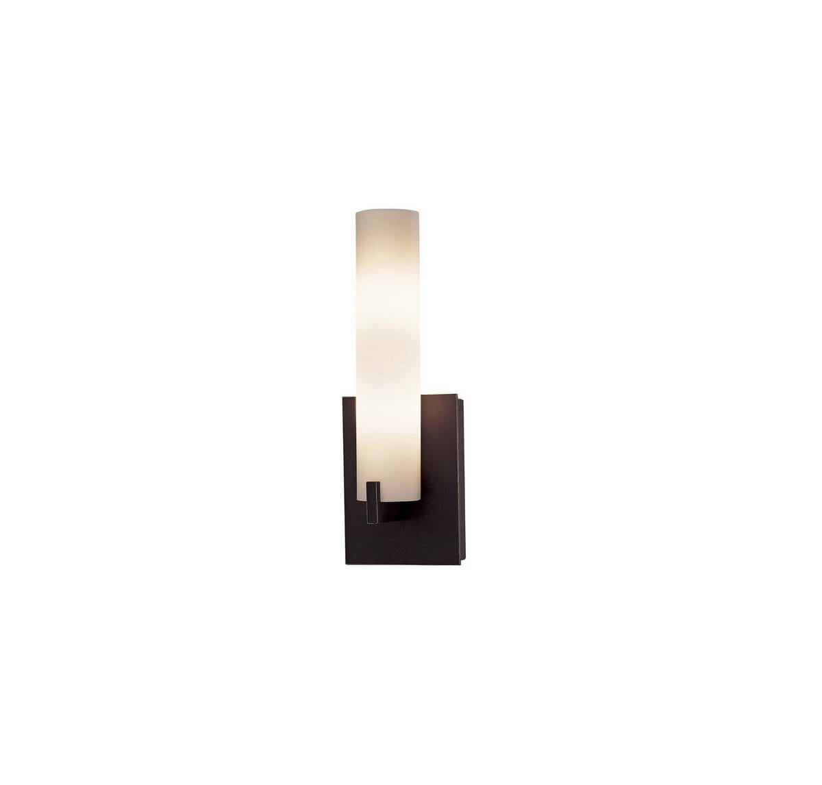 George Kovacs Tube 2-Light Wall Sconce in Dark Restoration Bronze