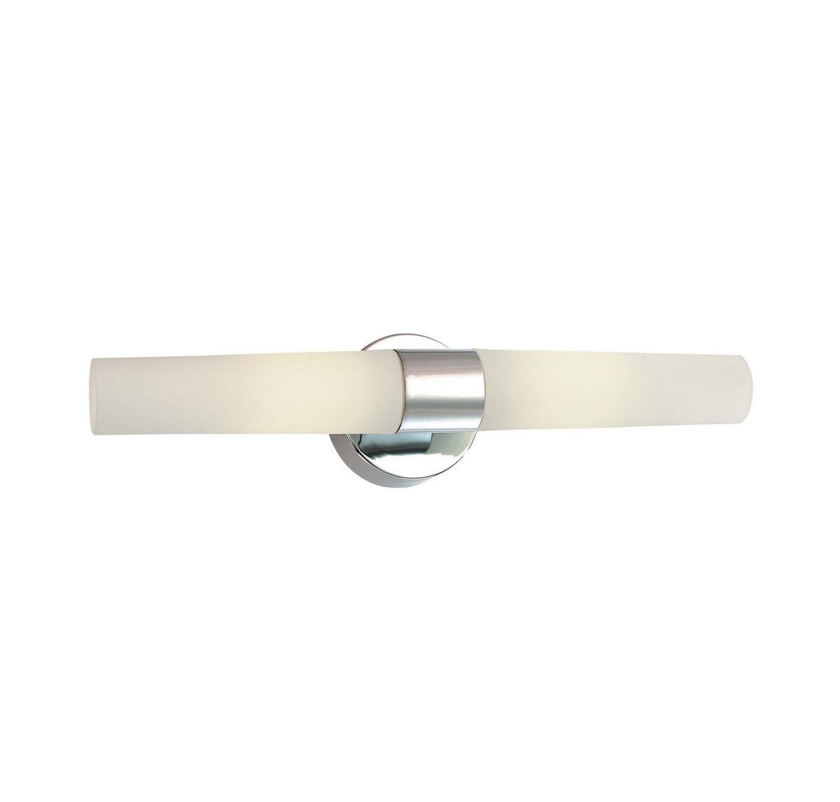 George Kovacs Saber LED Bathroom Vanity Light in Chrome