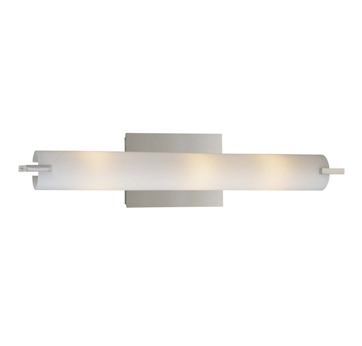 George Kovacs Tube 3-Light 5" Wall Sconce in Chrome