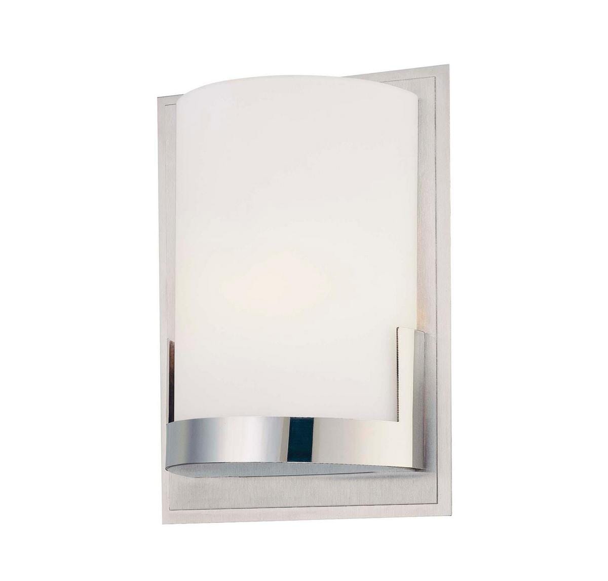 George Kovacs Convex 7" Wall Sconce in Chrome