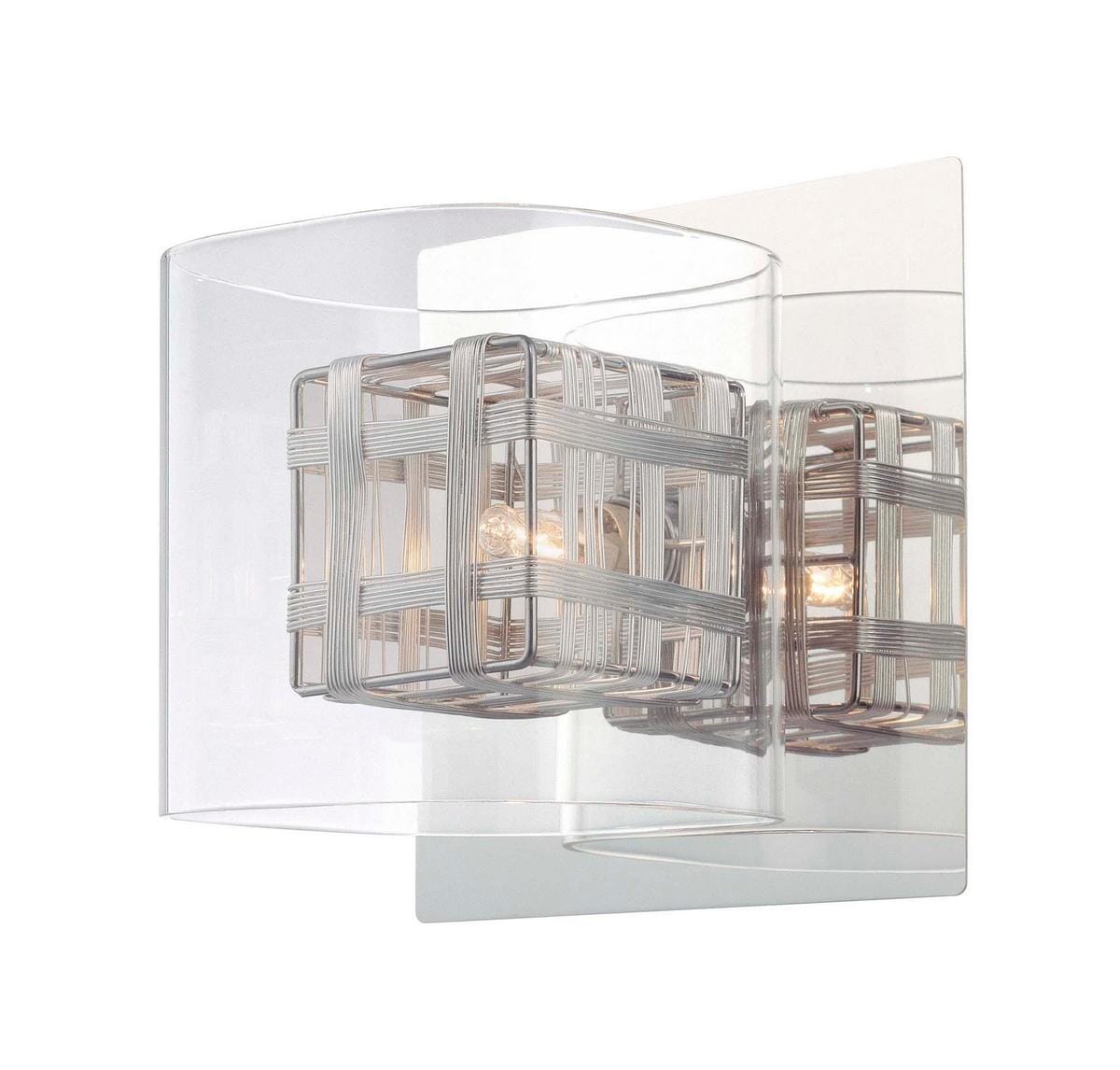 George Kovacs Jewel Box 6" Wall Sconce in Chrome