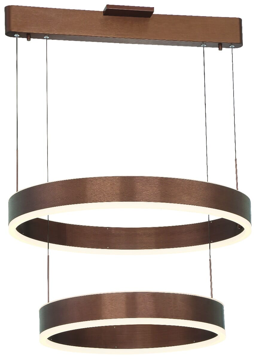 George Kovacs Rendezvous Pendant Light in Satin Bronze