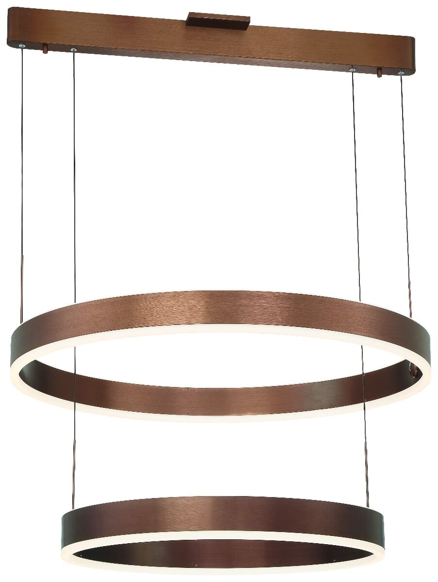 George Kovacs Rendezvous Pendant Light in Satin Bronze