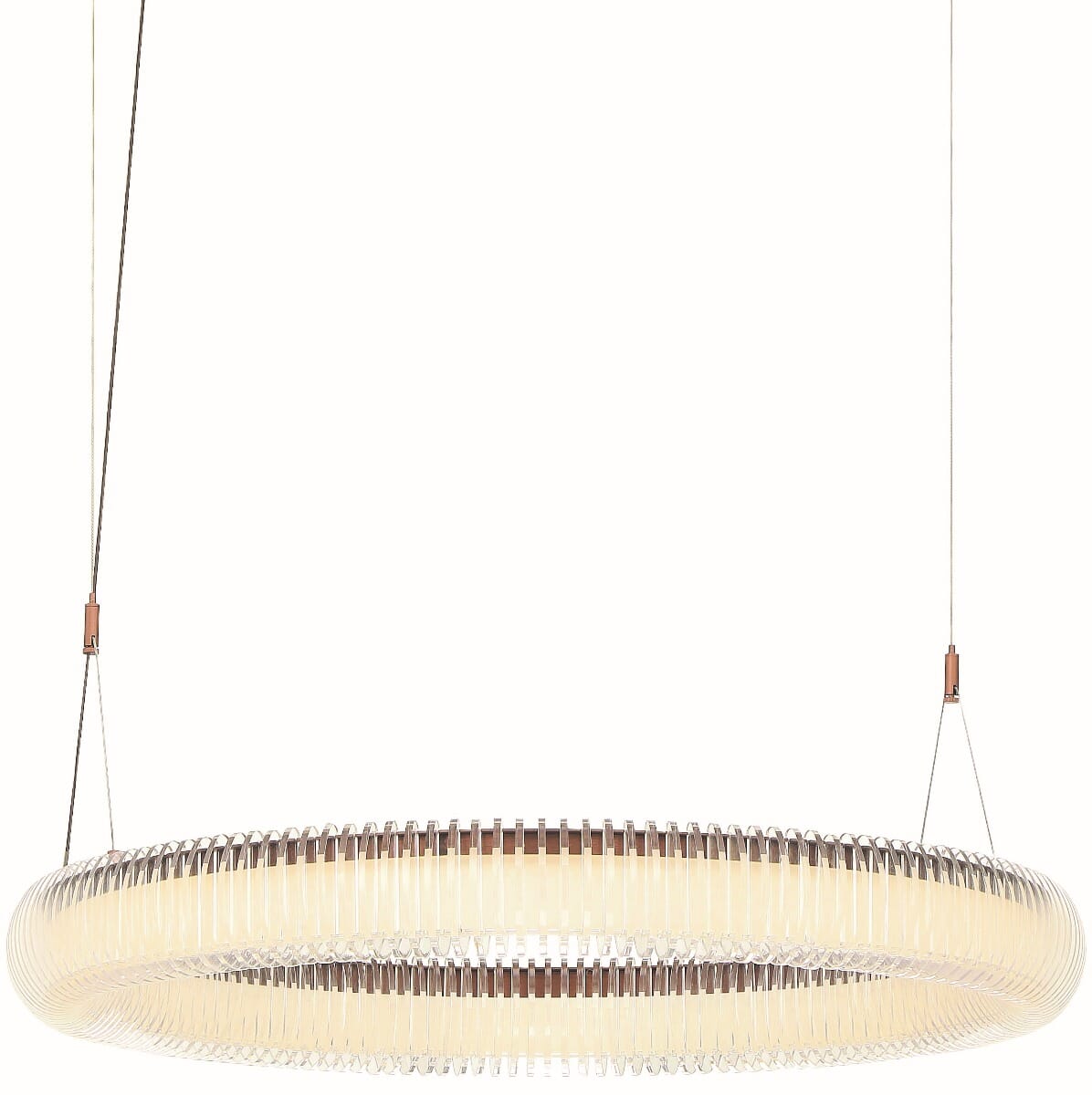 George Kovacs Roulette 26" Pendant Light in Satin Bronze