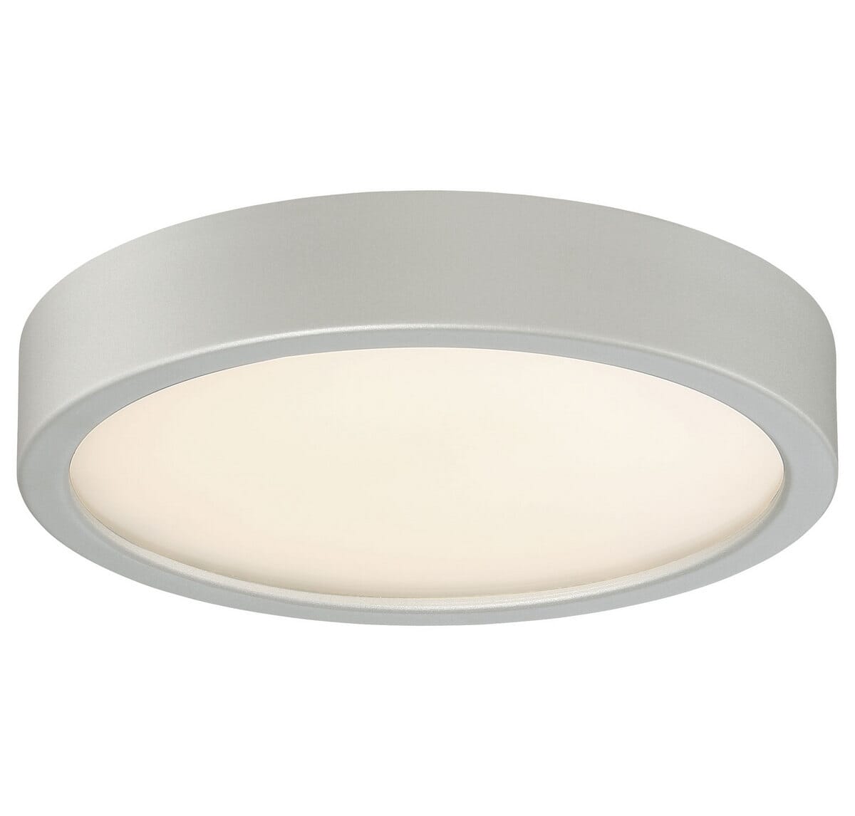 George Kovacs 8" Ceiling Light in Silver