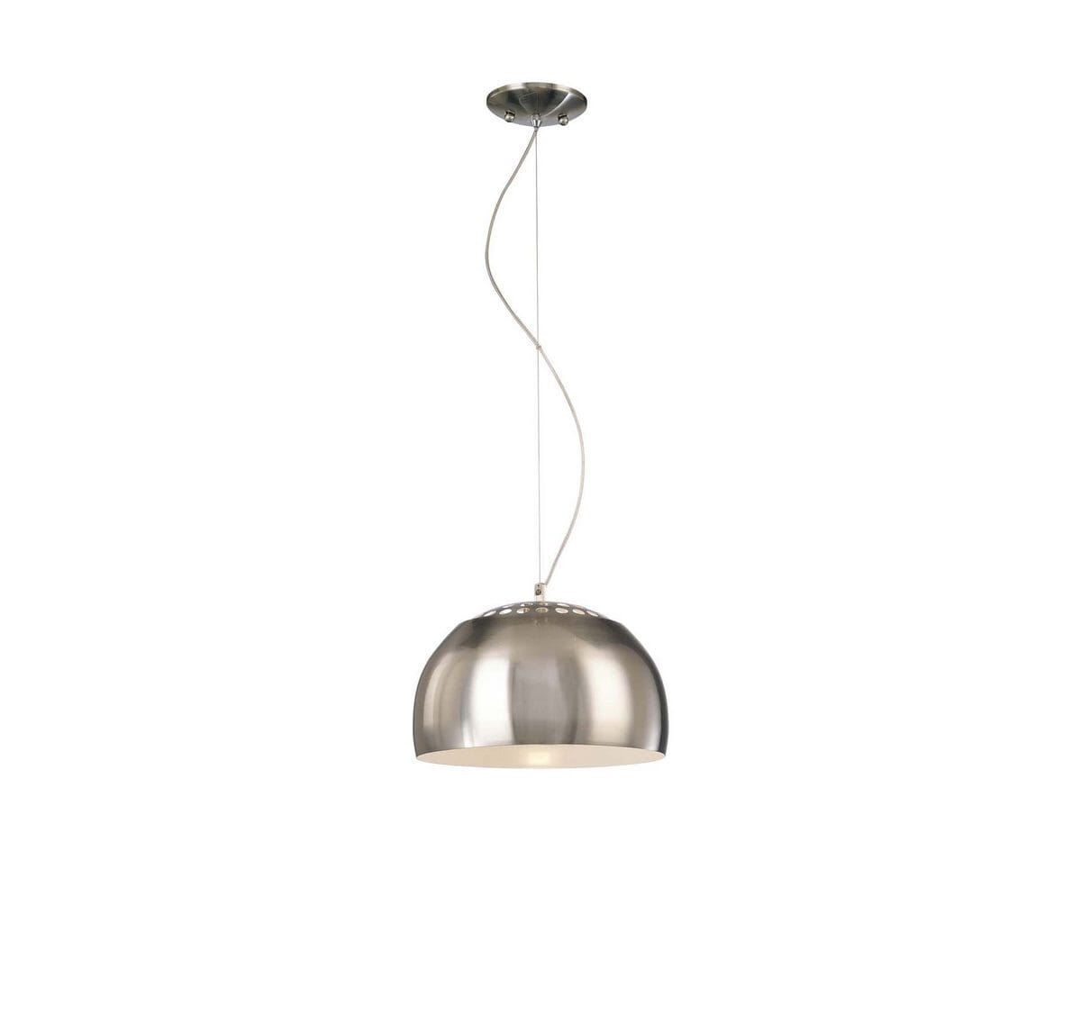 George Kovacs 13" Pendant Light in Brushed Nickel